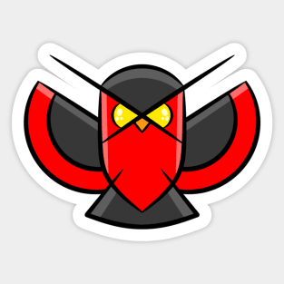 Red Owl Sticker